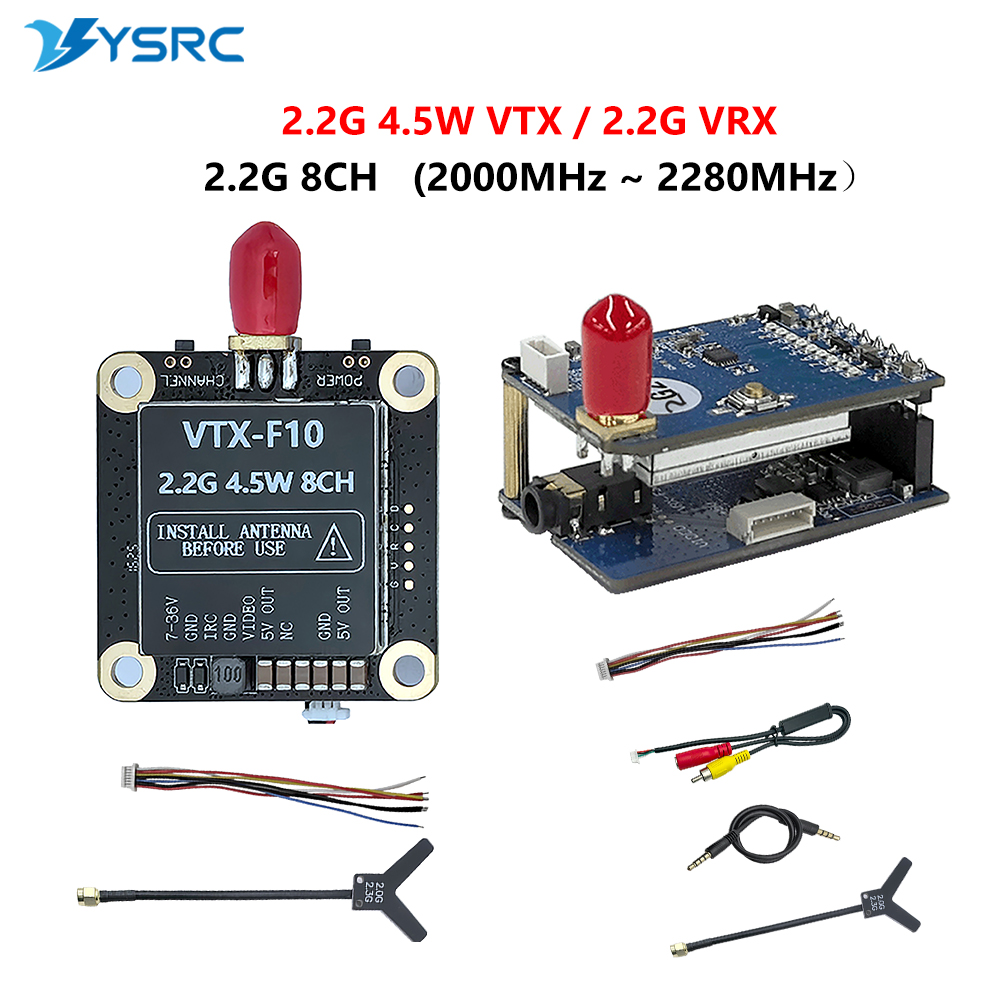 Fpv Drone Vtx - 2.0-2.2G 4.5W VTX 8CH FPV เครื่องส่งสัญญาณวิดีโอ
