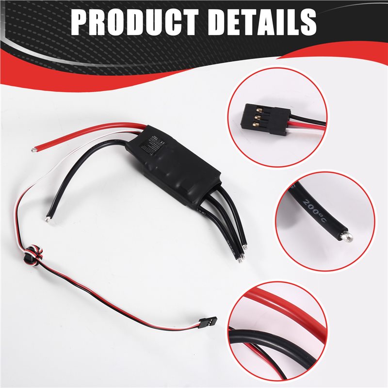 Fpv Drone Esc - Best-RC Brushless ESC 100A ตัวควบคุมความเร็วไฟฟ้า Blheli