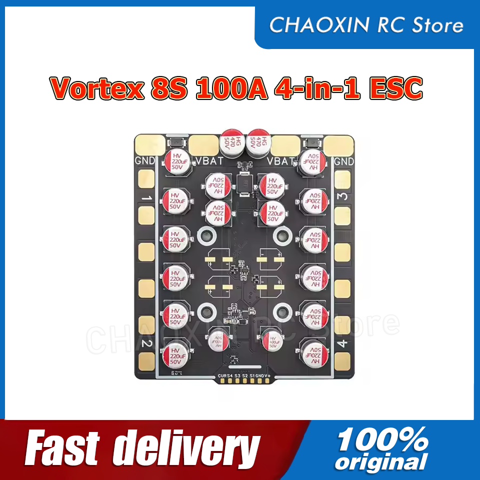 Fpv Drone Esc - Vortex 8S 100A 4-in-1 ESC BLS