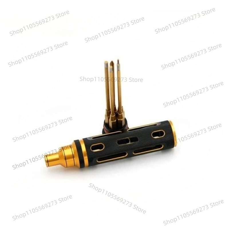Fpv Drone Tool Kit - ชุดไขควงแม่เหล็ก 6.35 มม. ชุดไขควงหัวหกเหลี่ยมสำหรับเครื่องบินบังคับวิทยุ FPV ควอดคอปเตอร์