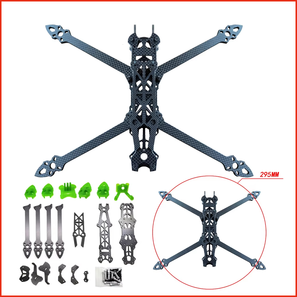 Fpv Drone Kit - 1ชิ้นเครื่องหมาย Mark4 4 HD 7นิ้ว295มม. 3K
