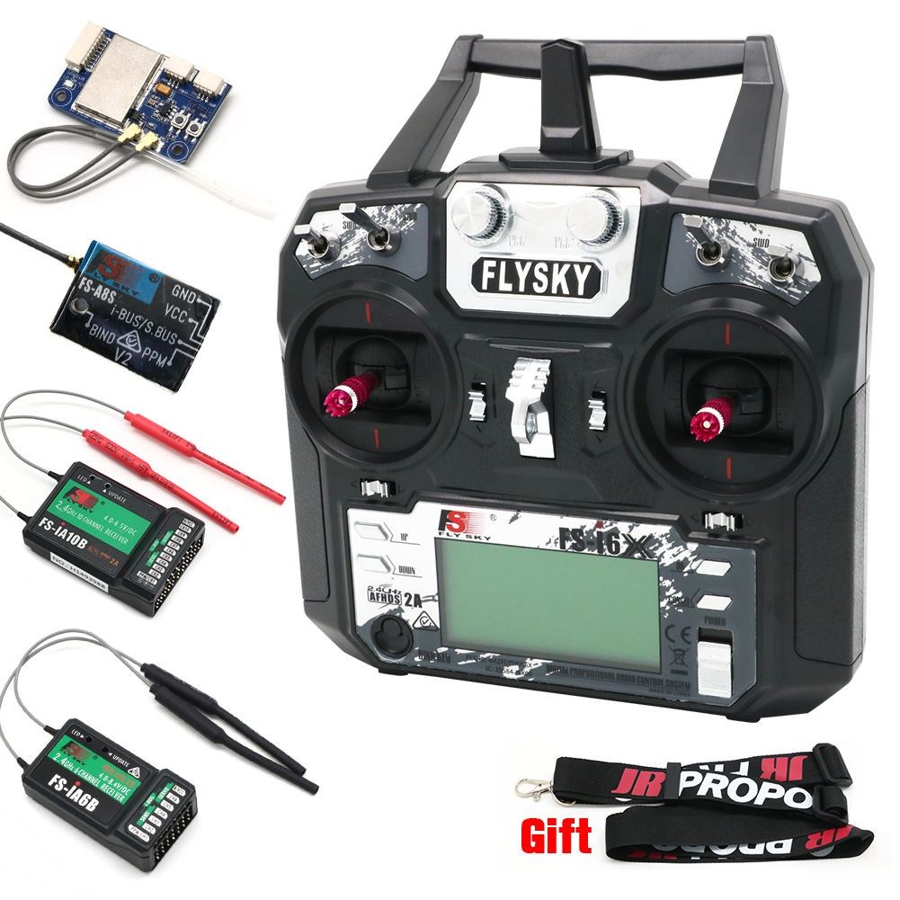 Fpv Drone Flight Controller - เครื่องส่งสัญญาณ FLYSKY FS-i6X FS i6X 10CH