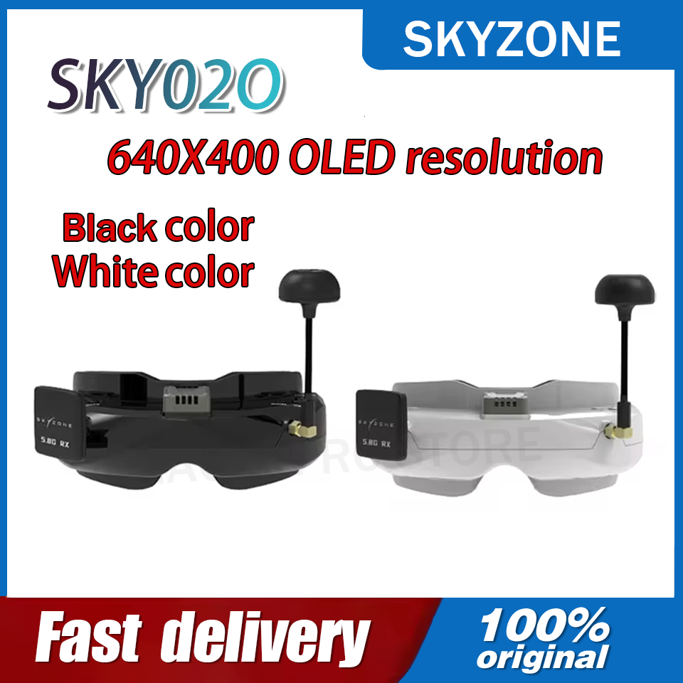 แว่นตา FPV SKYZONE SKY02O OLED - Fpv Drone Antenna บทวิจารณ์และราคา