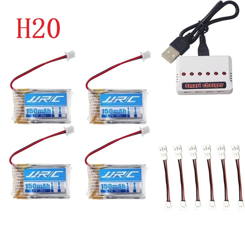 แบตเตอรี่แท้ JJRC H20 3.7V 150 - Fpv Drone Charger บทวิจารณ์และราคา