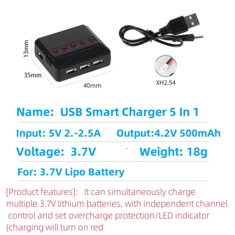 Syma X5HW X5HC X5C X5SW 3.7V 5 - Fpv Drone Charger บทวิจารณ์และราคา