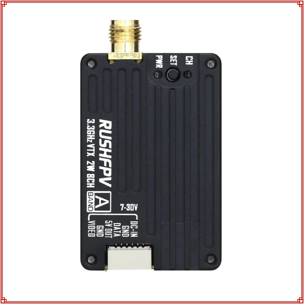 2026 ใหม่ RUSHFPV 3.3G 2W VTX  - Fpv Drone Vtx บทวิจารณ์และราคา