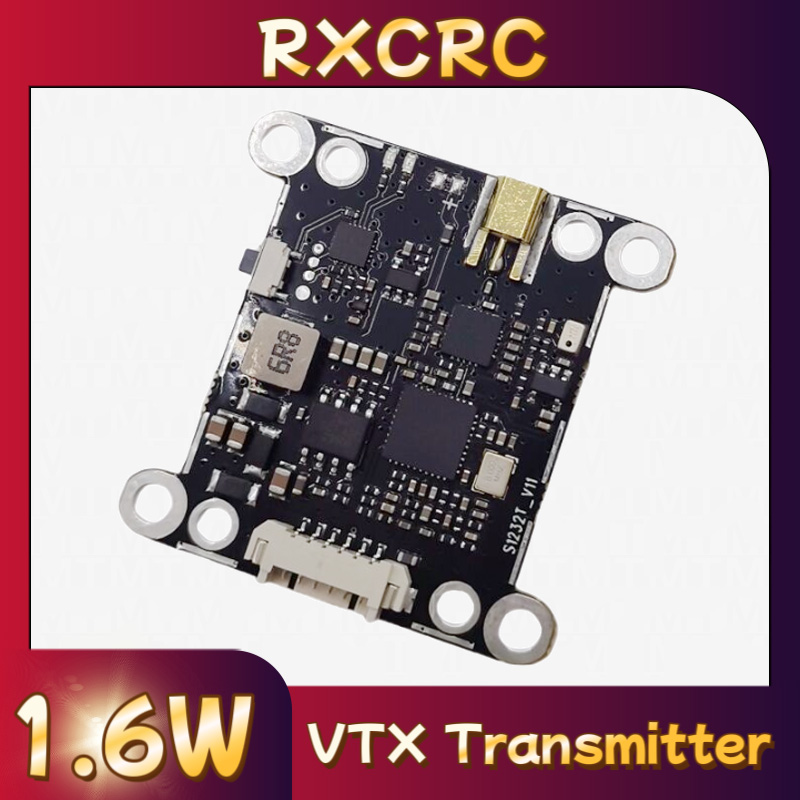 โมดูล RXCRC 5.8G 48CH 1.6W VTX - Fpv Drone Vtx บทวิจารณ์และราคา