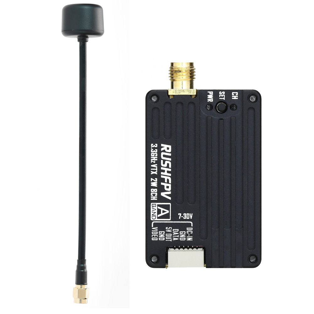 RUSHFPV 3.3G 2W VTX เครื่องส่ง - Fpv Drone Antenna บทวิจารณ์และราคา