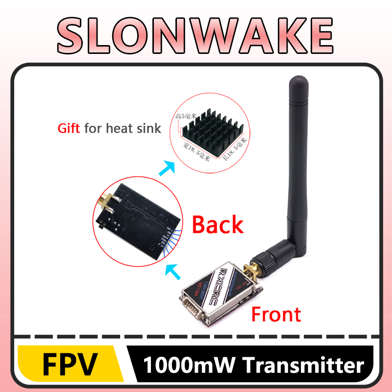 SLONWAKE 5.8G 48CH 1W VTX 100/ - Fpv Drone Camera บทวิจารณ์และราคา