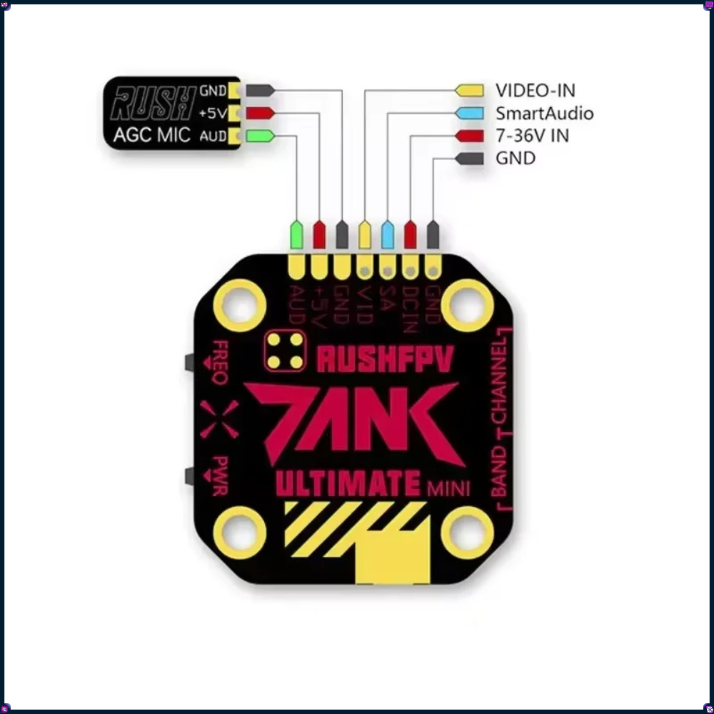 เสาอากาศ Rush Cherry FPV Stubb - Fpv Drone Antenna บทวิจารณ์และราคา