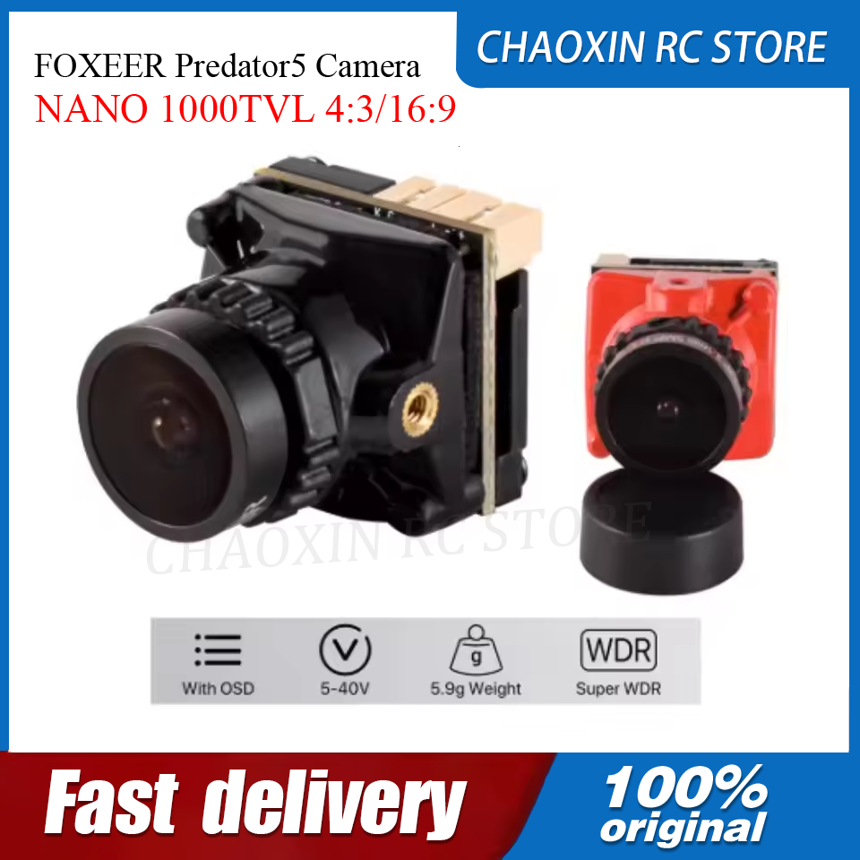 กล้อง FOXEER Predator5 NANO 10 - Fpv Drone Camera บทวิจารณ์และราคา