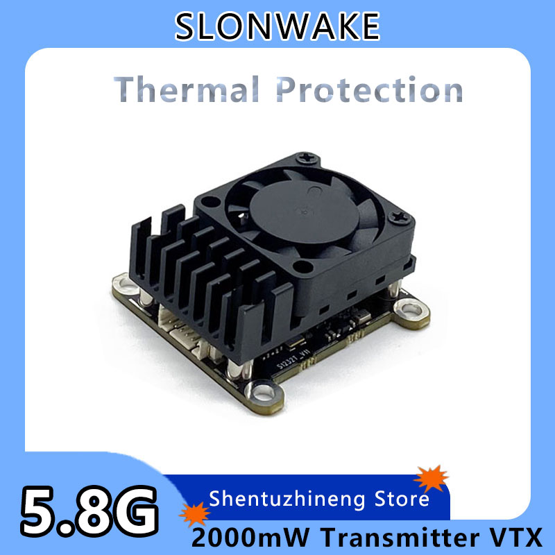 อัปเกรดใหม่ 5.8Ghz 2W ตัวส่งสั - Fpv Drone Vtx บทวิจารณ์และราคา