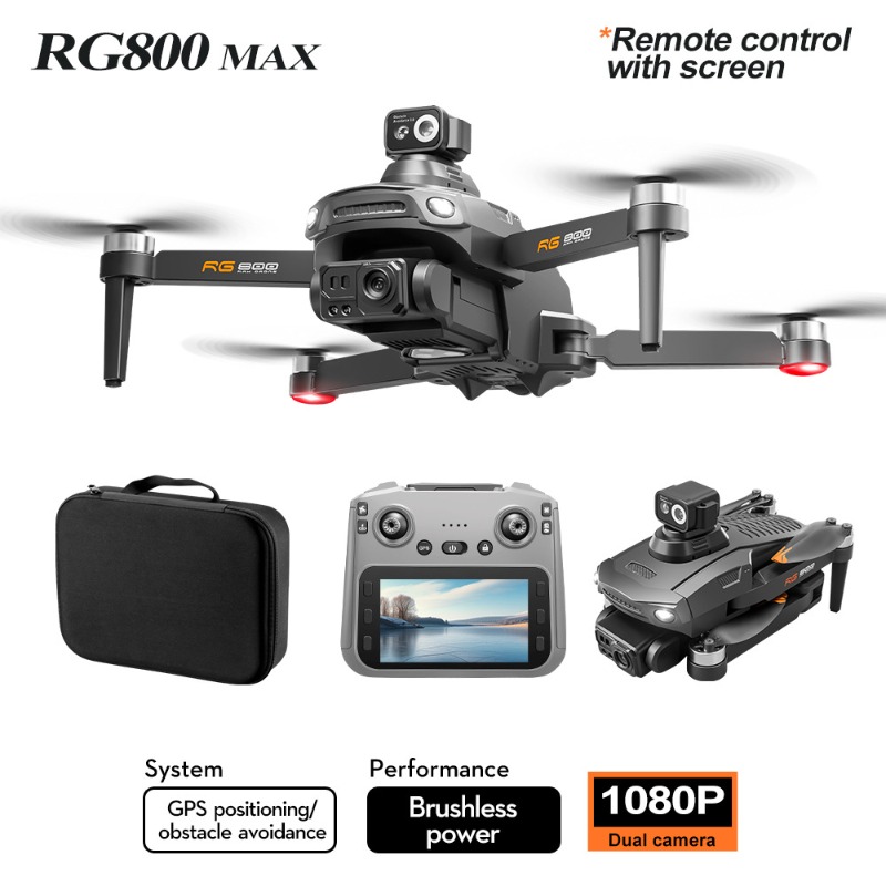 ใหม่ RG800 MAX Drone 1080P HD  - Fpv Drone Charger บทวิจารณ์และราคา