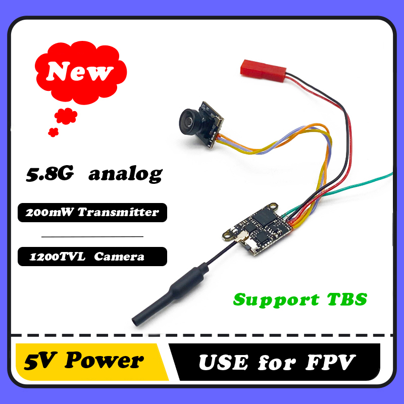 SLONWAKE 5.8G 1200TVL กล้อง FP - Fpv Drone Camera บทวิจารณ์และราคา