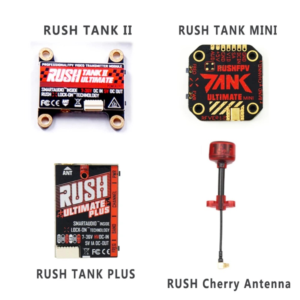 RUSH TANK Ultimate II/Mini/ PL - Fpv Drone Vtx บทวิจารณ์และราคา