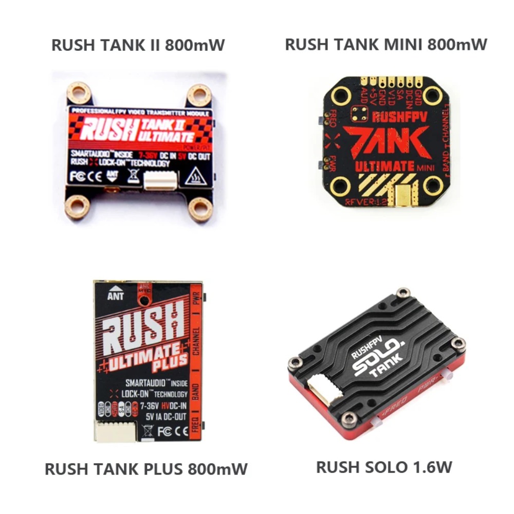 RUSH TANK Ultimate II/Mini/ PL - Fpv Drone Vtx บทวิจารณ์และราคา