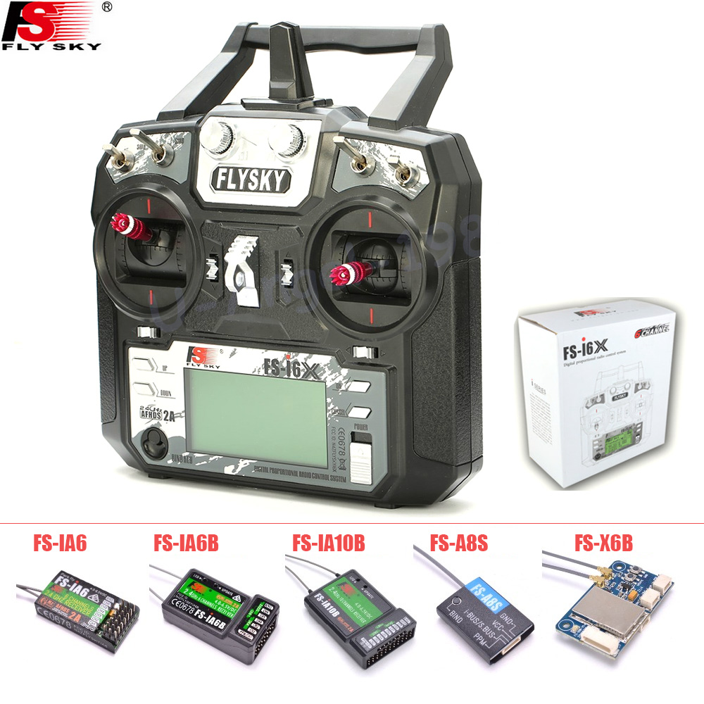 เครื่องส่งสัญญาณ FLYSKY FS-i6X - Fpv Drone Flight Controller บทวิจารณ์และราคา