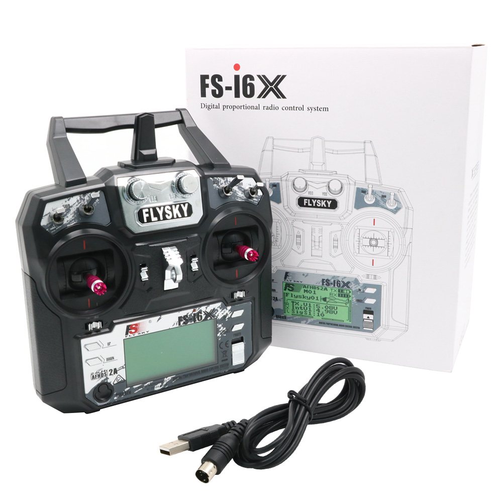 เครื่องส่งสัญญาณ FLYSKY FS-i6X - Fpv Drone Flight Controller บทวิจารณ์และราคา