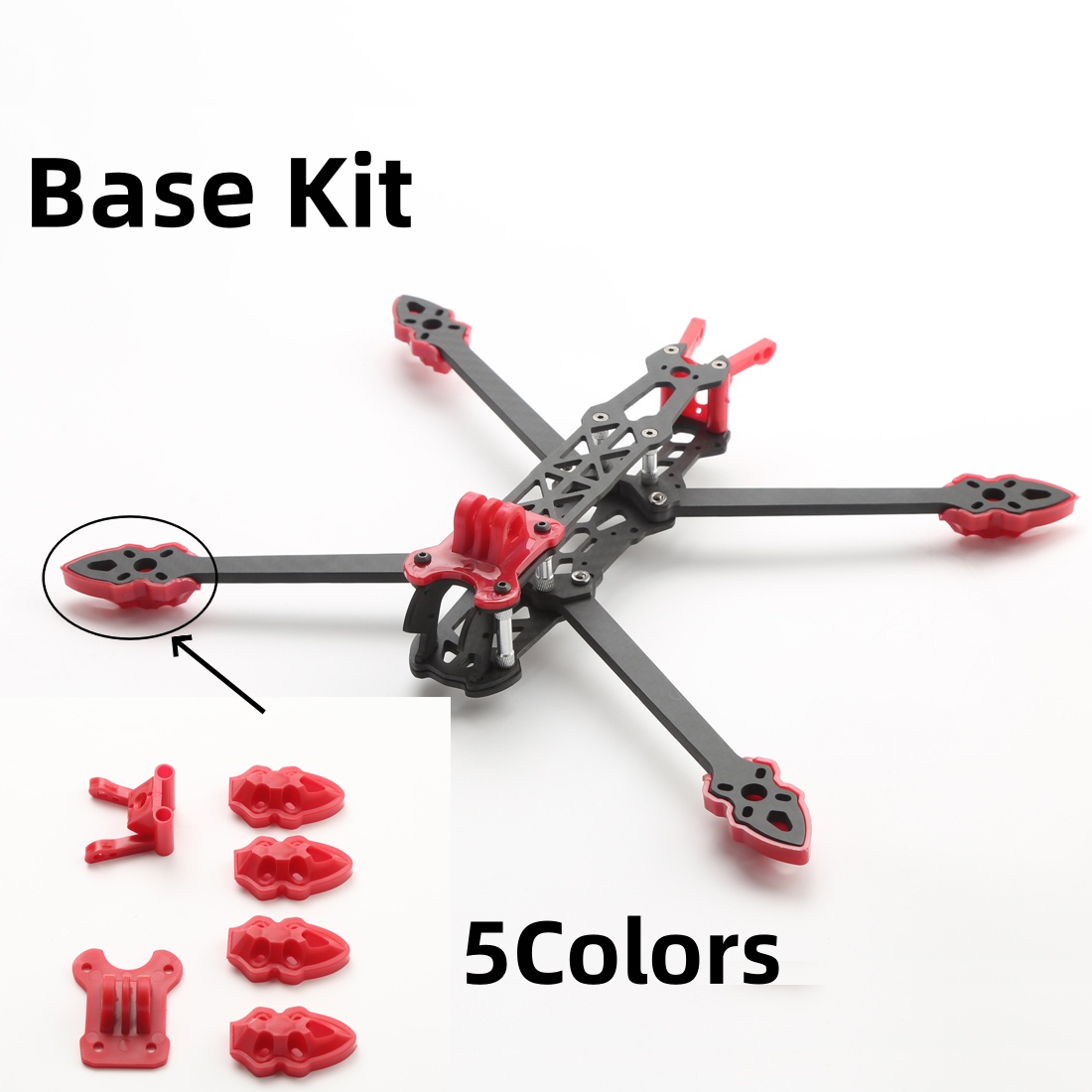 ชุดโครง FPV Mark4 ขนาด 5 นิ้ว  - Fpv Drone Tool Kit บทวิจารณ์และราคา