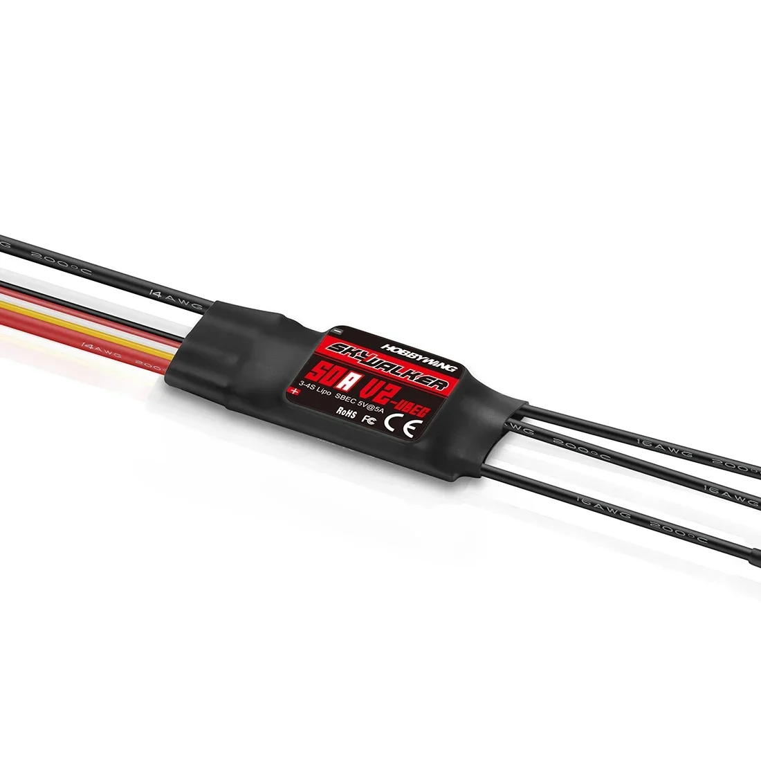 Hobbywing Skywalker ชุด V2 50A - Fpv Drone Esc บทวิจารณ์และราคา