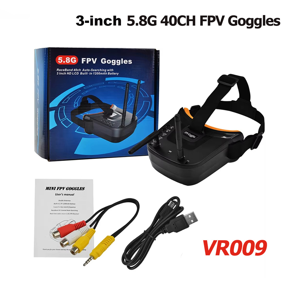 แว่นตา VR009 FPV สำหรับถ่ายวิด - Fpv Drone Goggles บทวิจารณ์และราคา