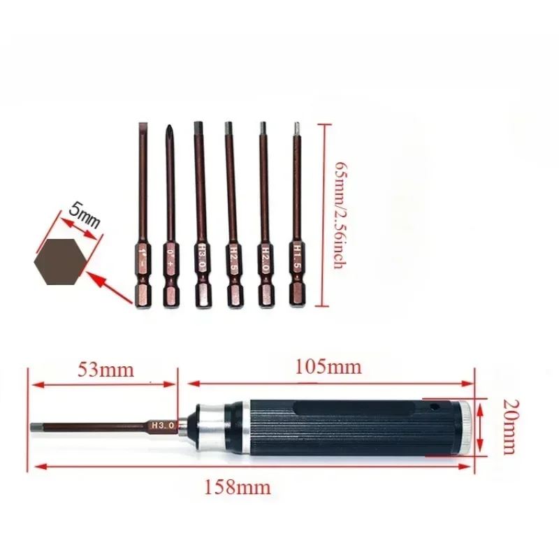 ชุดเครื่องมือซ่อมไขควง 6 in 1  - Fpv Drone Tool Kit บทวิจารณ์และราคา